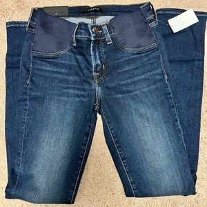 J Brand side panel Mama J Skinny maternity jeans, size 25 new with tags
